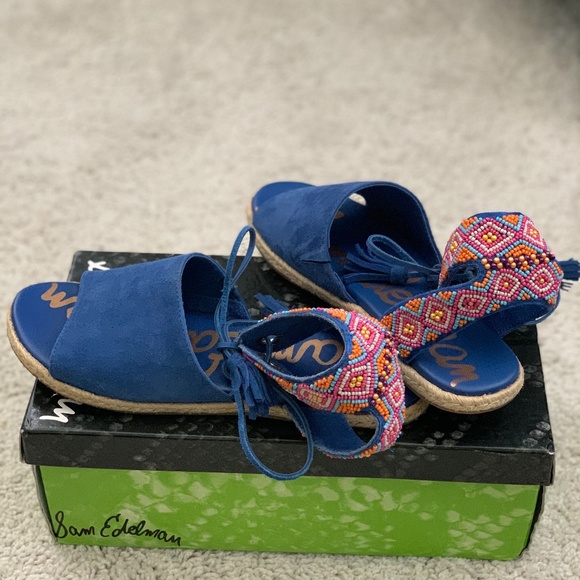 🥳💙 Host Pick 🥳💙 Sam Edelman - Shae Suede espadrilles - Picture 5 of 7